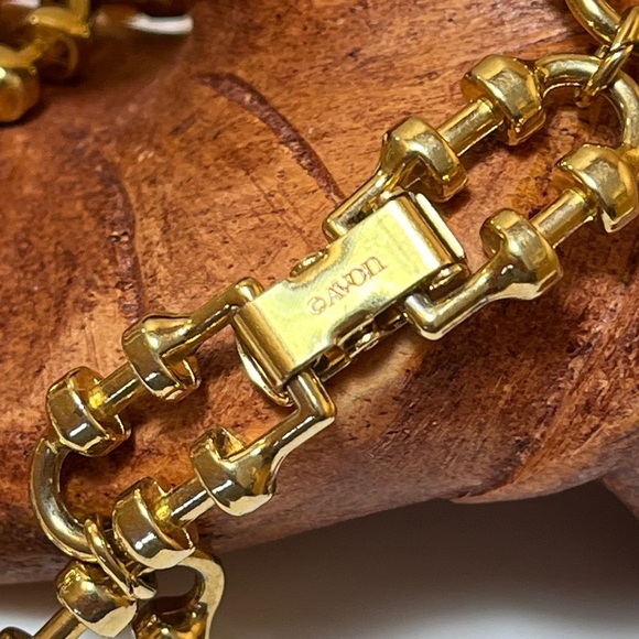 Vintage Avon Versatile Links Gold Tone Bracelet - Picture 2 of 6